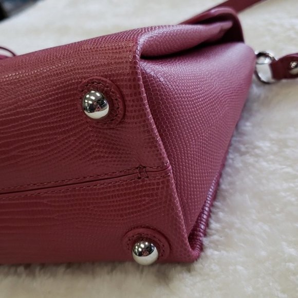 Rebecca Minkoff Chain Leather Satchel - Picture 12 of 13